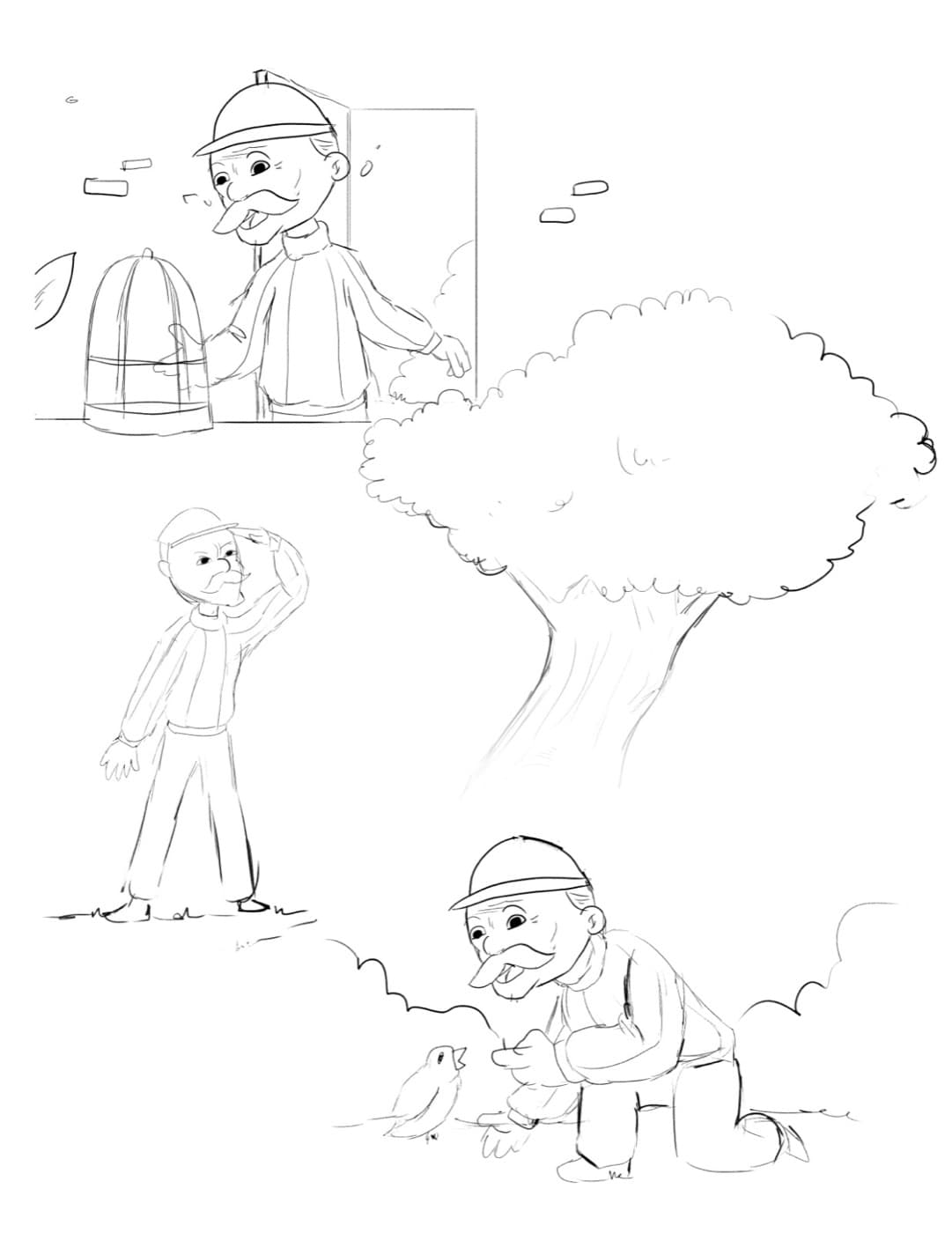 Custom illustration 4, view 1