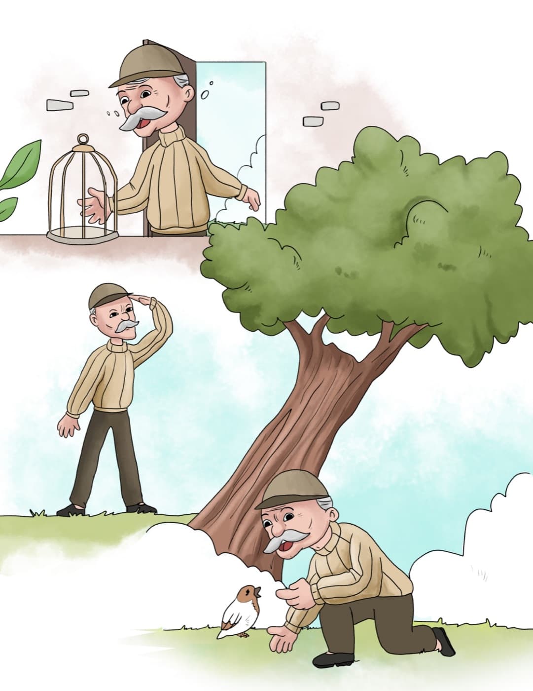 Custom illustration 5, view 1